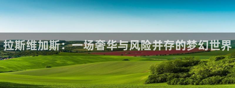 极悦代理：拉斯维加斯：一场奢华与风险并存的梦幻世界