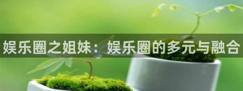 极悦娱乐官网：娱乐圈之姐妹：娱乐圈的多元与融合